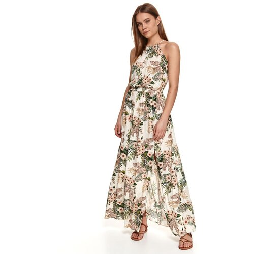 Top Secret Ženska haljina Floral Pattern braon | kaki | krem Slike