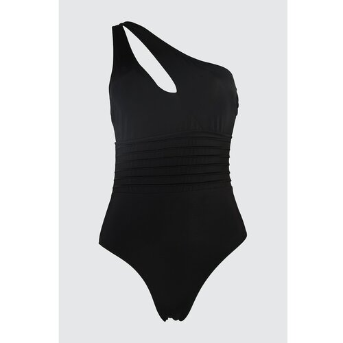 Trendyol Black Detaljni kupaći kostim s leđima Cene