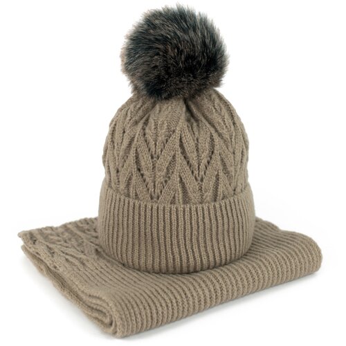 Art of Polo Woman&amp;#039;s Hat&amp;amp;Scarf cz21800 Slike