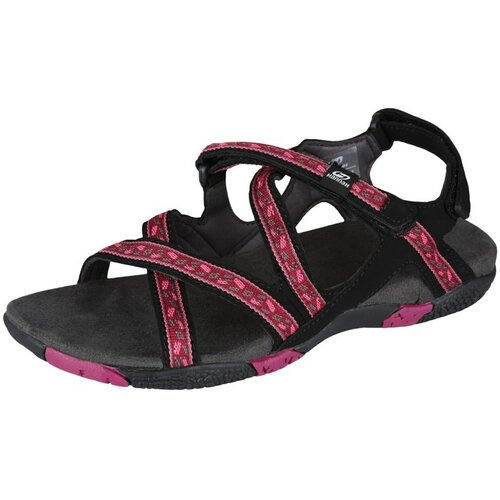 HANNAH Ženske outdoor sandale Fria lady crna | braon | ružičasta Slike
