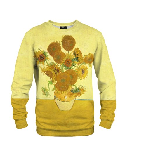 Mr. GUGU & Miss GO Unisexov džemper S-PC1290 Khaki | žuto | senf Slike