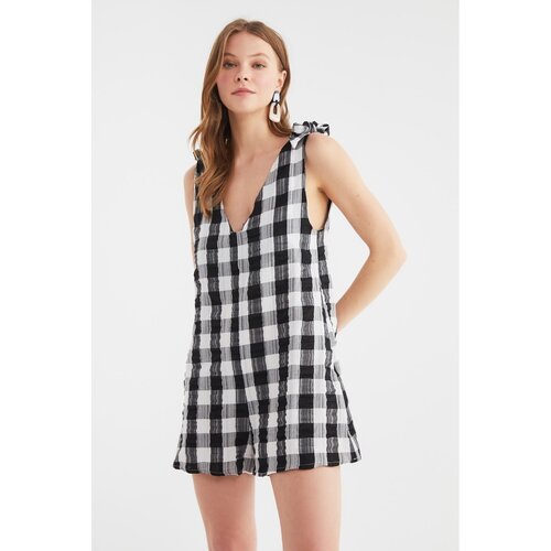 Trendyol Ženski kombinezon Plaid Slike