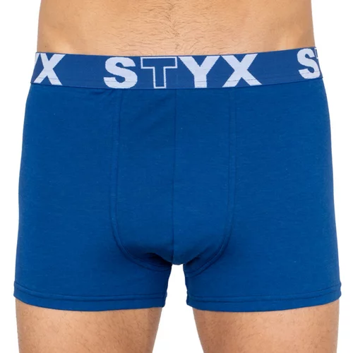 STYX Men's boxers sports rubber oversize dark blue (R968)