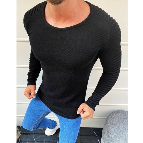 DStreet Crni muški pulover WX1605 svijetlo plavo Slike