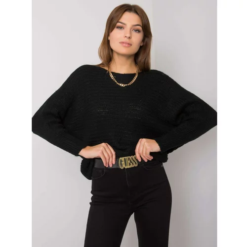 Fashion Hunters OCH BELLA Black knitted sweater
