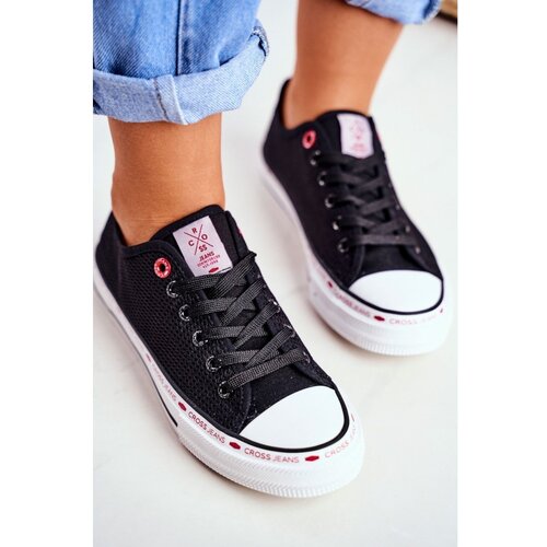 Kesi Women's Sneakers Cross Jeans Black FF2R4015C Cijene