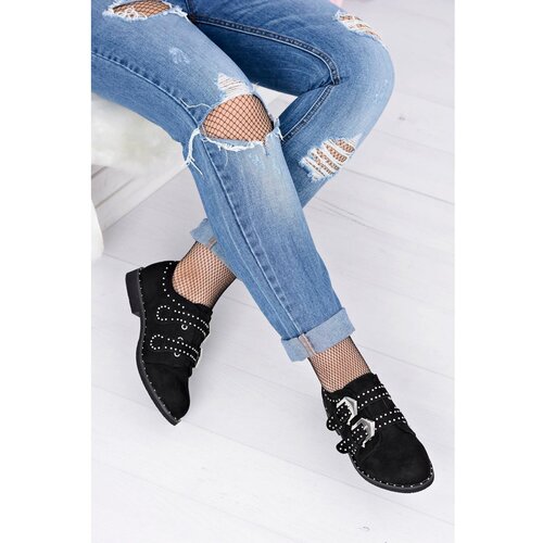 Kesi Women's Brogues With Buckles Lu Boo Black Cijene
