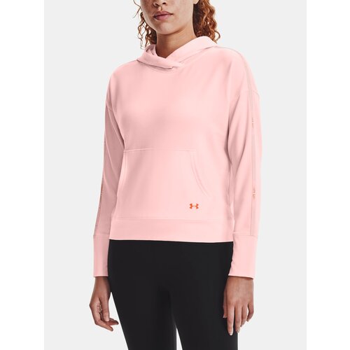 Under Armour Sweatshirt Rival Terry Taped Hoodie-PNK - Women&amp;#039;s Slike