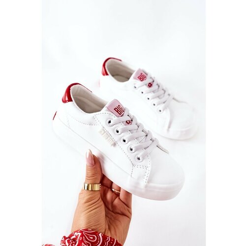 Kesi Children's Leather Sneakers BIG STAR DD374134 White Slike