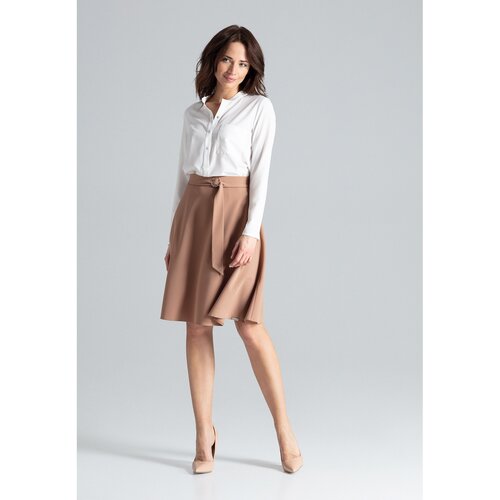 Lenitif Ženska suknja L038 bijela | smeđa | krema Cene