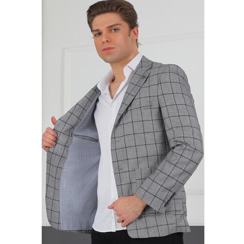 Dewberry C9053 MEN&amp;#039;S JACKET-LACİVERT Slike