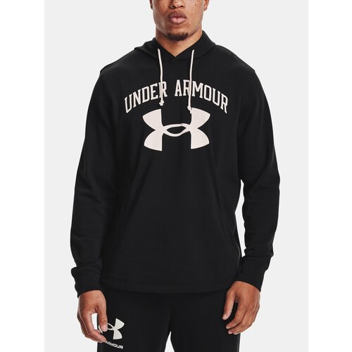 Under Armour Sweatshirt RIVAL TERRY BIG LOGO HD-BLK - Men&amp;#039;s Slike