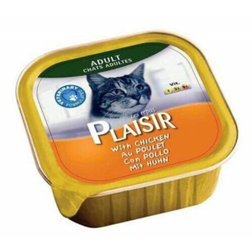 Normandise plaisir pašteta za mačke piletina 100g Slike