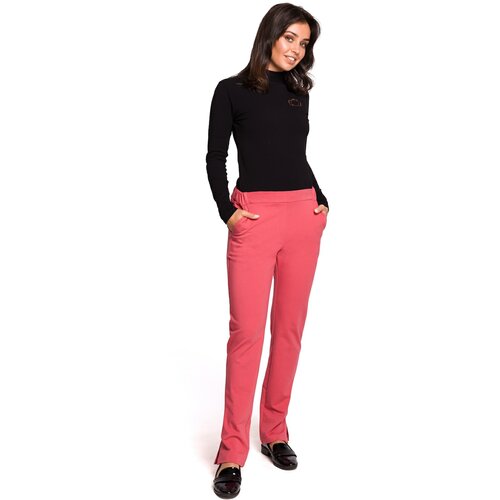 BeWear Ženske hlače B124 Koraljno crne | pink Cene