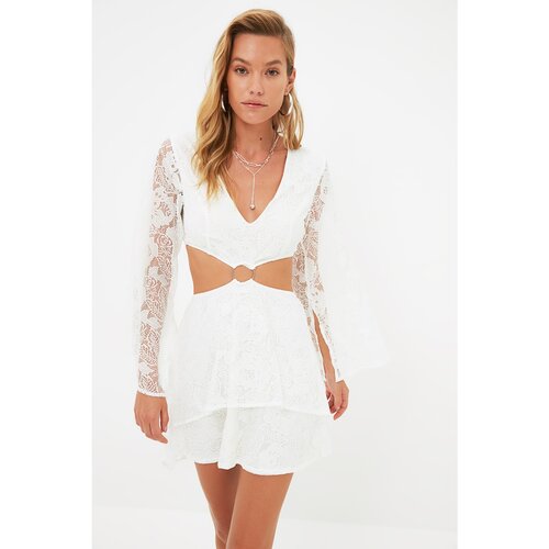 Trendyol Ženska obleka Lace Knitted Slike