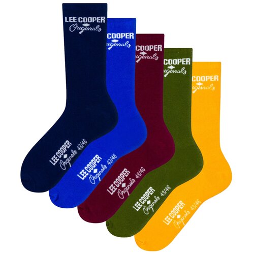 Lee Cooper Mo&amp;scaron;ke nogavice 5 p&amp;aacute;rov Slike