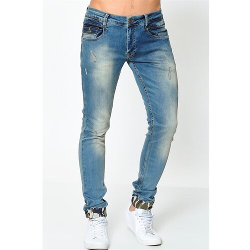 Dewberry P053 PRODIGY JEAN SLIM FIT PANT-BLUE Cijene