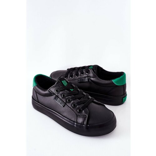 Kesi Children's Leather Sneakers BIG STAR DD374147 Black Slike