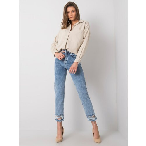 Fashion Hunters Blue distressed jeans from Leif RUE PARIS Slike