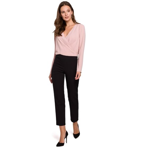 Makover Ženske hlače K035 crne | pink Cene