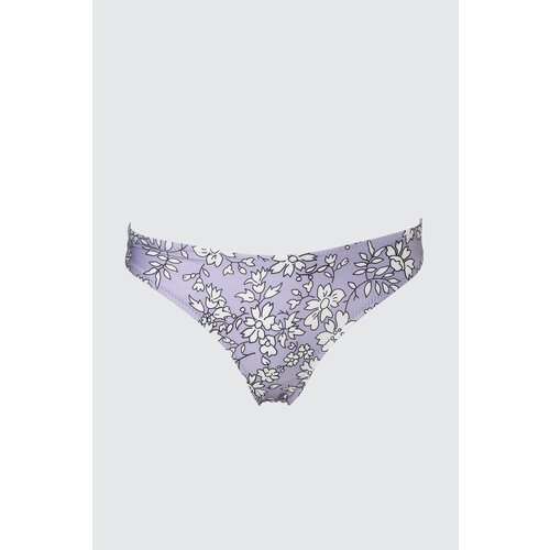 Trendyol Floral Print Low Waist Bikini Bottom Slike
