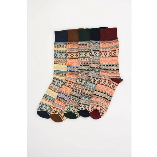 Trendyol Multicolor Men's 5-Pack Socks