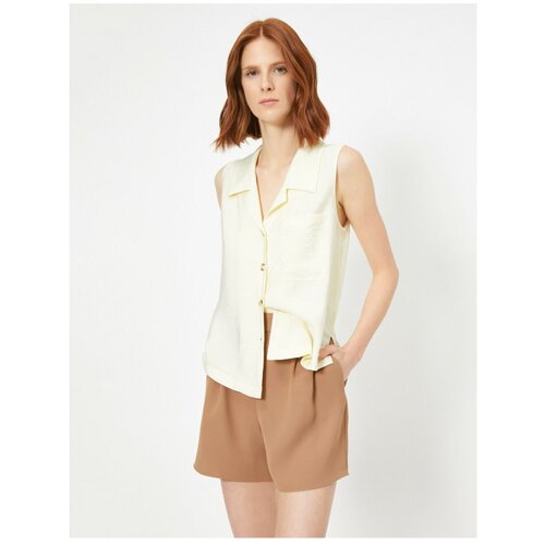 Koton Women&amp;#039;s Yellow Shirt Slike