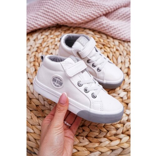 Kesi Children's High Sneakers Big Star EE374002 White Slike