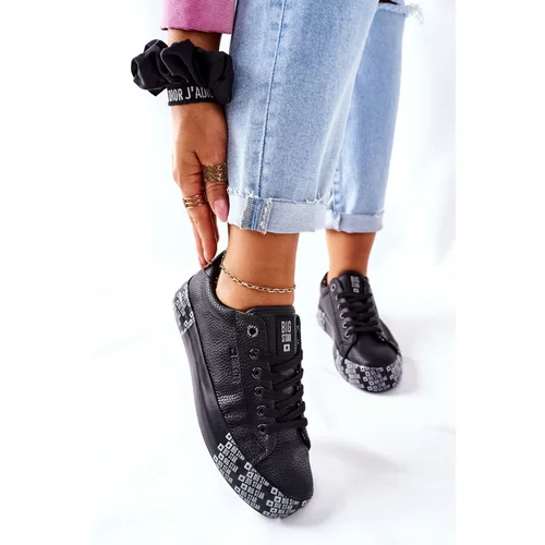 Kesi Women's Sneakers On A Platform BIG STAR II274183 Black