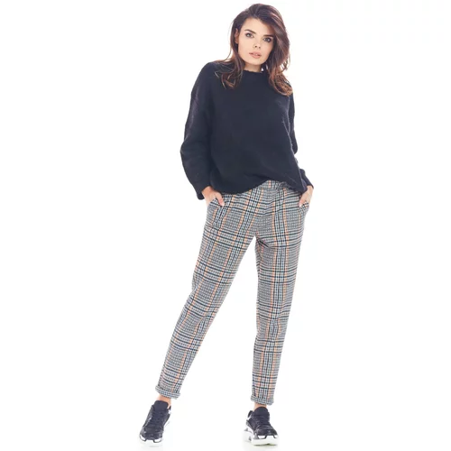 Awama Woman's Trousers A365 Navy Blue