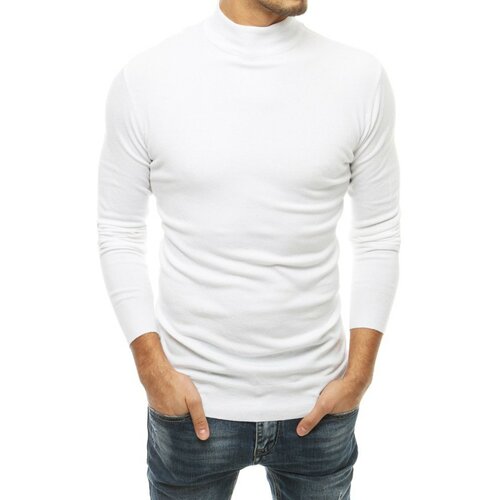 DStreet Muški bijeli džemper WX1515 bela | siva Slike