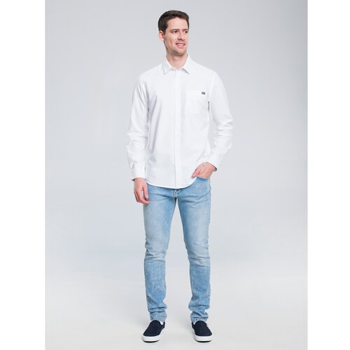 Big Star Muška košulja 141654 -100 bijela | lagani plovak Cene