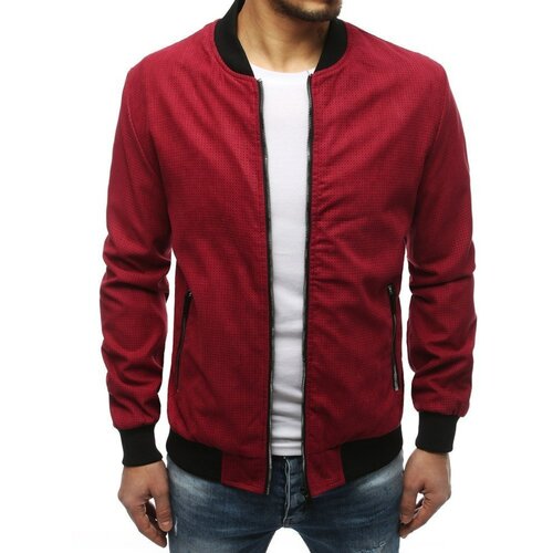 DStreet Muška jakna TX3622 crna crveno crveno Slike