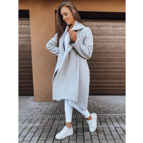 DStreet Claudie women&amp;#039;s sweatshirt light gray BY1048 Slike