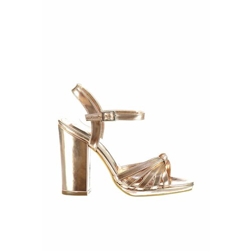 Trendyol Women's sandals Metallic bela | braon | krem Slike