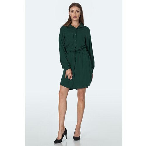 Nife Ženska haljina S163 zelena Slike