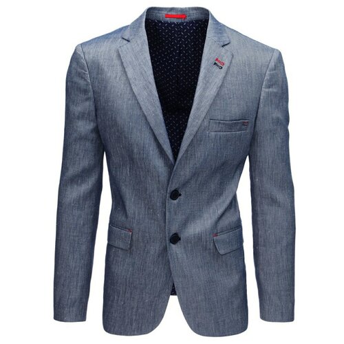 DStreet Tamnoplava muška jakna MX0454 plava siva Cene