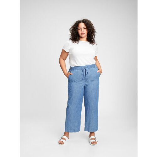 GAP Pants hr linen wide leg chambray - Women's Cene