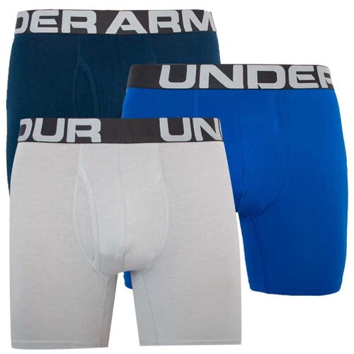 Under Armour Boxer Shorts UA Charged Cotton 6in 3 Pack-BLU - Men&amp;#039;s Slike