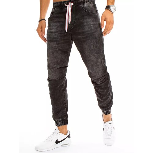 DStreet Black men's jeans UX3226 Slike