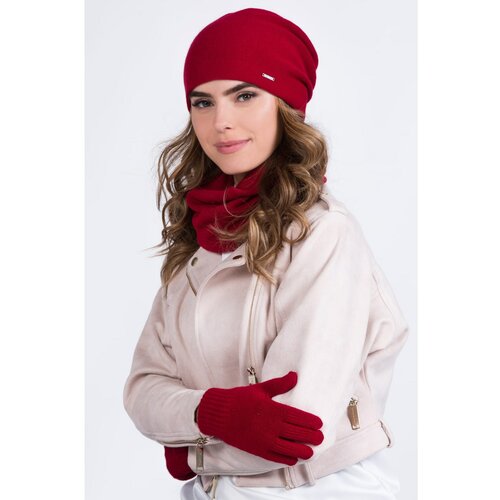 Kamea Ženski šešir K.20.036.21 siva | tamnocrvena Cene