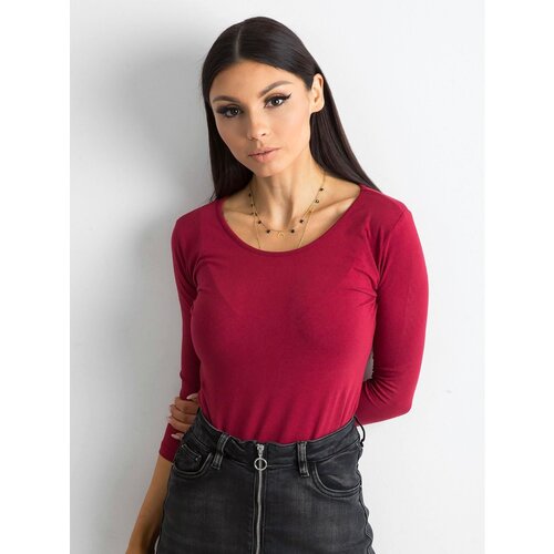 Fashion Hunters Maroon blouse Mona Slike