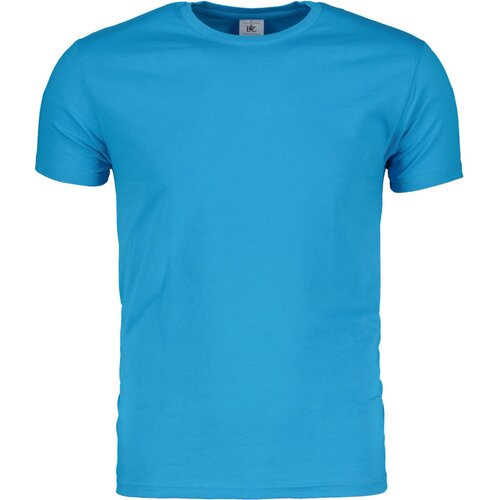 B&C Muška majica B&C Basic svijetlo plava Slike