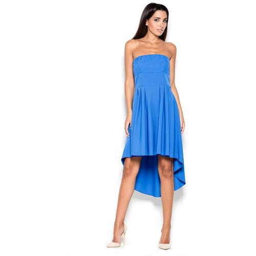 Lenitif Ženska haljina K031 plava svijetlo plavo Slike