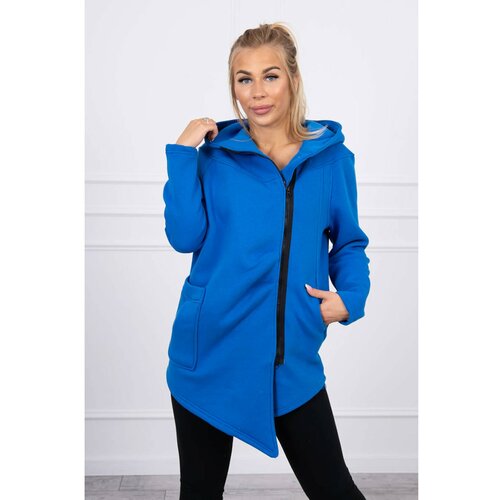 Kesi Padded sweatshirt with hood mauve blue Slike