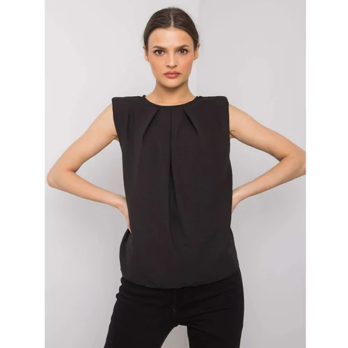 Fashion Hunters Black blouse from Lisken RUE PARIS