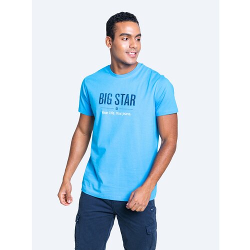 Big Star Man's T-shirt_ss T-shirt 150045 Knitted-401 Cene