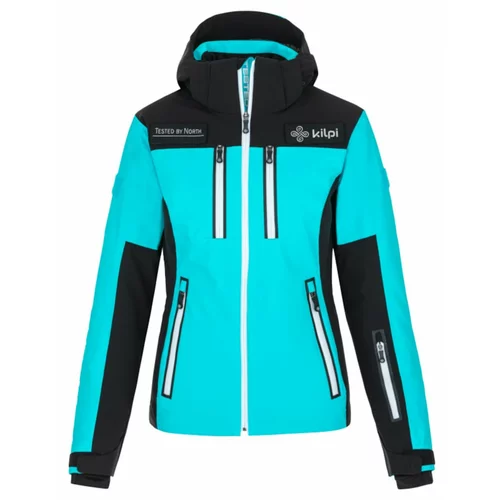 Kilpi Women's ski jacket TEAM JACKET-W light blue