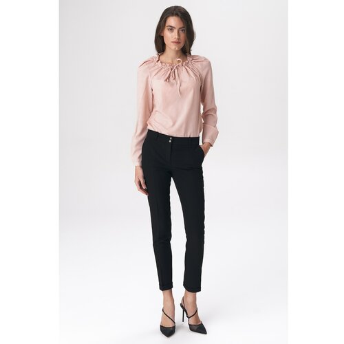 Nife Ženske hlače Sd37 crne | pink Slike