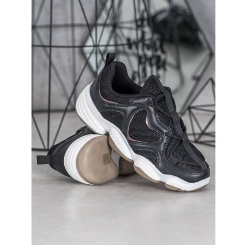 KYLIE STYLISH BLACK SNEAKERS Slike